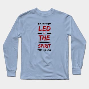 Led by the Spirit | Christian Long Sleeve T-Shirt